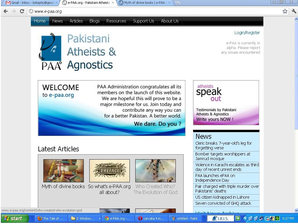 Atheists and Agnostics of Pakistan
